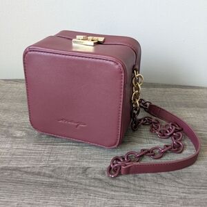 Elegant Mauve Box Bag